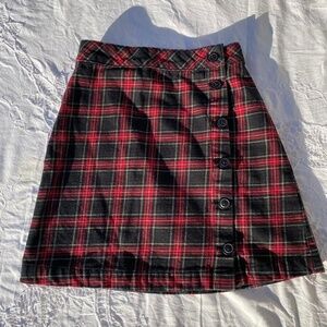 H&M Tartan Mini Skirt - Size 2